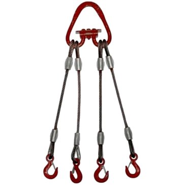 Изображение товара Строп канатный TOR 4СК 1007498 2.5 т, 1 м