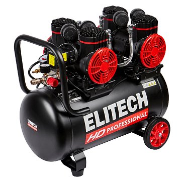 Изображение товара Компрессор безмасляный Elitech HD ACF 500-50S 204540 50 литров, 500 л/мин