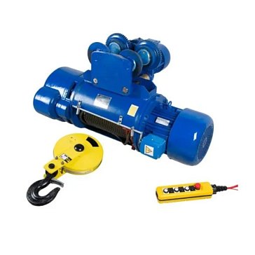 Изображение товара Таль передвижная TOR CD BASE 1050777, 10 т, 9 м, 380 В, электрическая, канатная