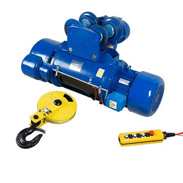 Изображение товара Таль передвижная TOR CD BASE 1050772, 1т, 9м, 380В, электрическая канатная