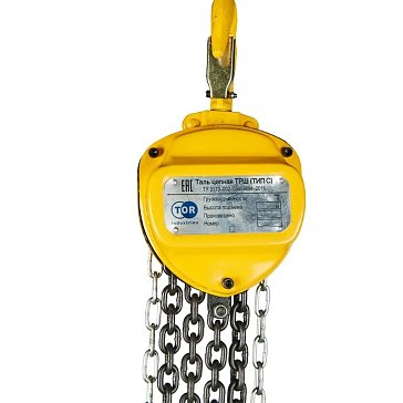 Изображение товара Таль ручная шестеренная TOR ТРШ C 5ТХ3М BASE 1050808