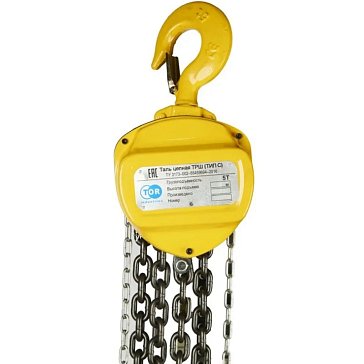 Изображение товара Таль ручная шестеренная TOR ТРШ C 5ТХ9М 1025443