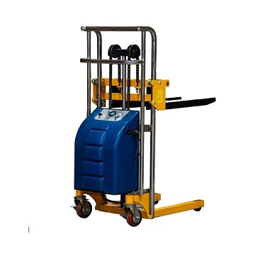 Изображение товара Штабелер гидравлический TOR BDDJ-1100 1025002, с электроподъемом, 0.4 т, 1.1 м