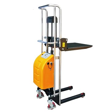 Изображение товара Штабелер гидравлический TOR BDDJ-1500 1004919, с электроподъемом, 0.4 т, 1.5 м