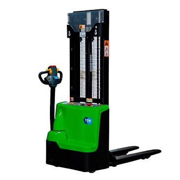 Изображение товара Штабелер самоходный TOR WS15H-3000SC PRO 1048090, 1.5 т, 3.0 м, Li-ion 24/60 В/Ач, контр. скорости подъема