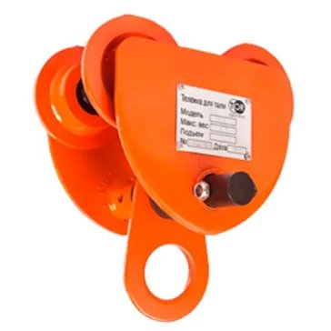 Изображение товара Тележка для тали TOR (GCT) 1000921, тип А, 2,0 т, без механизма передвижения