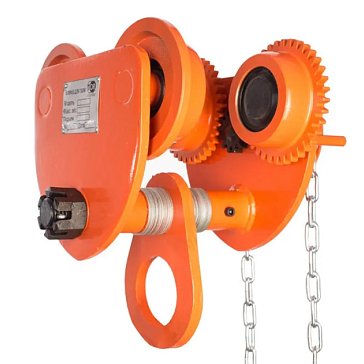 Изображение товара Тележка для тали TOR (GCL) 3Х9 10439, тип В, с механизмом передвижения