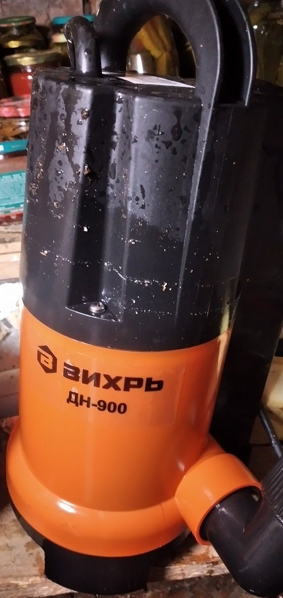 Дренажный насос для грязной воды с крупными частицами Вихрь ДН-900 (0.9 кВт) во Владимире