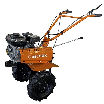 Изображение товара Мотоблок бензиновый Лесник МБ-408-2 (шестеренчатый редуктор, ременное сцепление)