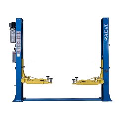 Подъемник электрогидравлический двухстоечный Т4B AE&T (220В), грузоподъемность 4 т., высота подъема 1800 мм