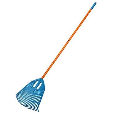 Изображение товара Пластиковые веерные грабли Grinda PP-23 FIBER PROLine 1680 мм 23 зубца голубые