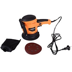 Эксцентриковая шлифовальная машина Вихрь ЭШМ-125Э 72/6/5 (диаметр круга 125 мм, вес 2,1 кг, напряжение 220v)