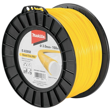 Изображение товара Триммерная леска Makita E-02858 круглая 3 мм 168 м усиленная