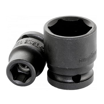 Изображение товара Головка торцевая ударная Ombra 1/2"DR 12 мм Хромомолибденовая сталь