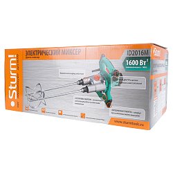 Миксер Sturm ID2016M (тип патрона м14, мощность 1600 Вт, 750 оборотов/мин)