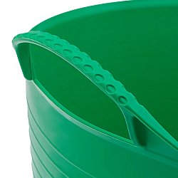 Ведро Сибртех 67506, гибкое, сверхпрочное, 40 л, зеленое