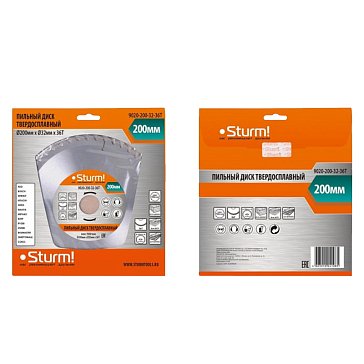 Изображение товара Диск пильный Sturm 9020-200-32-36T