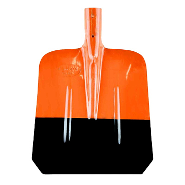 Изображение товара Лопата совковая Mawipro "Рельсовая сталь" S-22, оранжево-черная
