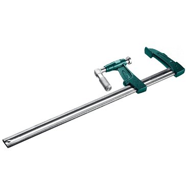 Изображение товара Струбцина мощная F Kraftool 32013-125-600 EF-60/12 125х600 мм профессиональный инструмент