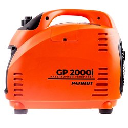 Бензиновый инверторный генератор Patriot GP 2000i (мощность 1.5 кВт, четырехтактный двигатель)