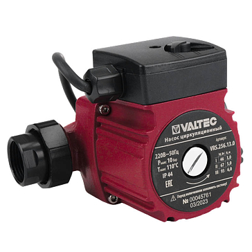 Изображение товара Циркуляционный насос Valtec RS 25/6-130 для отопления и водоснабжения 55 л/мин