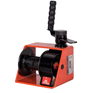 Изображение товара Лебедка ручная барабанная Сибталь, модель HWV 13799, 0,5т-25м