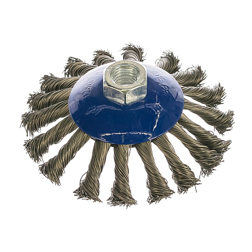 Изображение товара Кордщетка для МШУ Практика 773-347 (радиальная с наклоном, витая, 115 мм, М14)