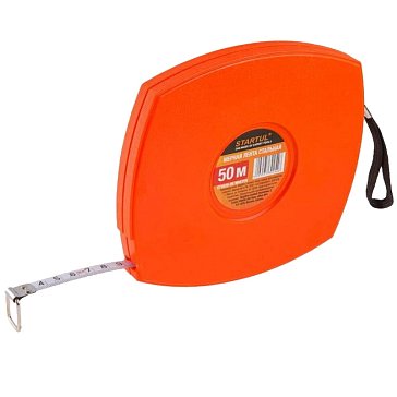 Изображение товара Мерная лента Startul ST3025-50, 50 м, стальная, пластиковый корпус