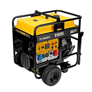 Изображение товара Генератор бензиновый Denzel PS-180EAD-3 18 кВт с электростартером и защитой