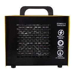 Тепловая электрическая пушка Eurolux ТЭПК-EU-3000 67/1/36