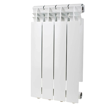 Изображение товара Алюминиевый радиатор Oasis Pro 500/96 секционный белый для отопления дома 7.2 м²