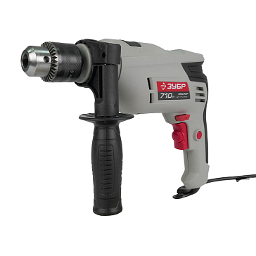Изображение товара Сетевой ударный дрель Зубр ДУ-710 ЭРМ2 мощность 710 Вт Россия