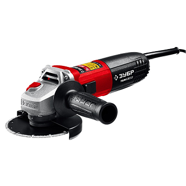 Изображение товара Угловая шлифовальная машина Зубр УШМ-115-805 с мощностью 800 Вт