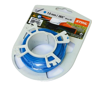 Изображение товара Леска для триммера Stihl 00009302334-19, 1.6 мм, 19 м