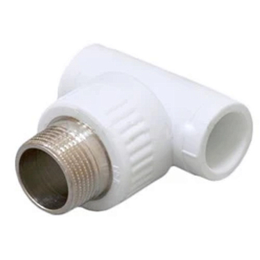 Изображение товара Тройник Fusitek FT04102 с наружной резьбой 20х3/4 для полипропиленовых труб