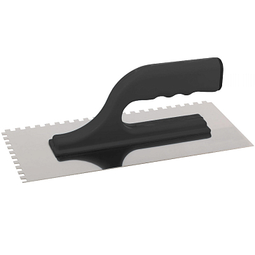 Изображение товара Гладилка зубчатая Master Color 30-2043 270x130 мм для отделочных работ