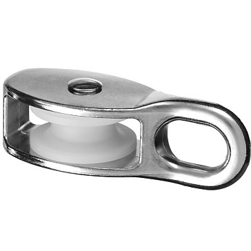 Изображение товара Блок одинарный Зубр Мастер 4-304585-65, нейлоновый шкив, 16x65мм, 1 шт