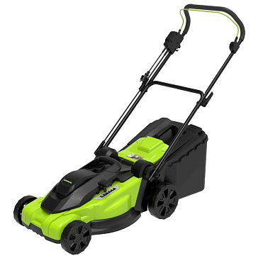 Изображение товара Электрическая газонокосилка Greenworks 2515707, 2000Вт, 43 см