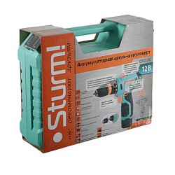 Аккумуляторная дрель-шуруповерт Sturm CD3212SC
