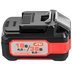 Аккумуляторный слайдерный блок Интерскол АПИ-4(2)/18(36)И 2400.204
