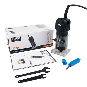 Изображение товара Фрезер Ferm Industrial PRM1020P мощный универсальный инструмент для дерева и пластика