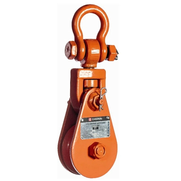 Изображение товара Блок шкивовый однорольный с проушиной Сибталь 14531 4T