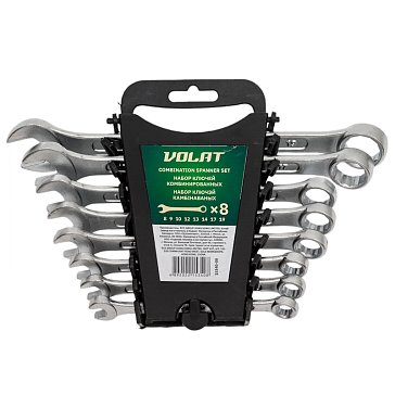 Изображение товара Набор ключей комбинированных Волат 15340-08, 8-19мм 8шт