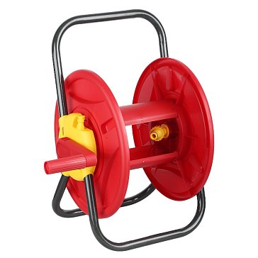 Изображение товара Катушка для шлангов Grinda 8-428405, 45 м x 1/2″, стальные опоры