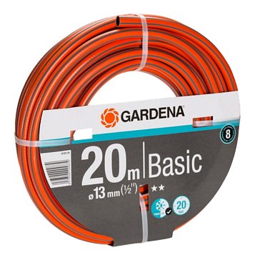 Изображение товара Шланг Gardena Basic 20 м армированный для полива сада огорода