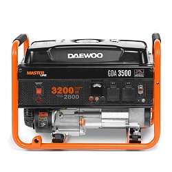 Генератор бензиновый Daewoo GDA 3500 (2.8 кВт, число фаз: 1, 2 розетки 220V)