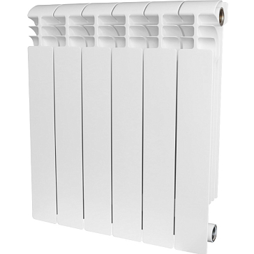 Изображение товара Радиатор Stout VEGA 500 SRB-1310-050008, 8 секций, белый RAL 9016