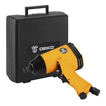 Изображение товара Гайковерт пневматический ударный Deko DKPT01 SET 3 018-1101, в чемодане, с набором 16 предметов
