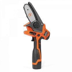 Аккумуляторная цепная пила 16В Daewoo DACS 416Li SET с двумя аккумуляторами (шина 10 см, шаг цепи 1/4, 28 зв.)