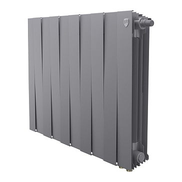 Изображение товара Радиатор Royal Thermo PianoForte 500 Silver Satin VDR80 10 секций для эффективного отопления